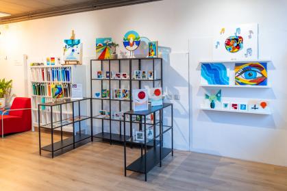 Glasatelier Chris Rave, deelnemer van Culturele Zondag