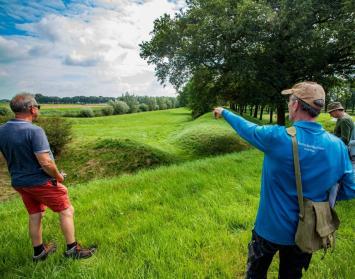 Vestingswandeling  met gids over de Hoge Linie van Doesburg